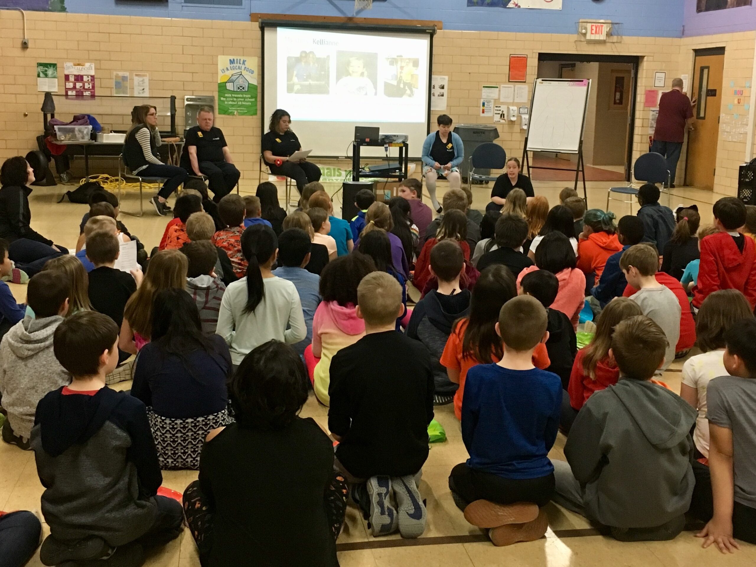 A Man Whose Fourth Grade Education At Elbert Elementary Support