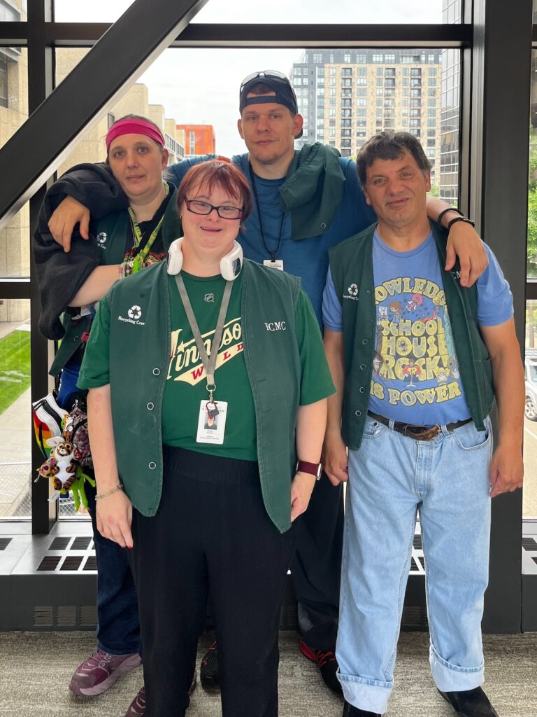 work crew at Hennepin Healthcare